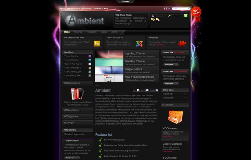 Ambient WordPress Theme