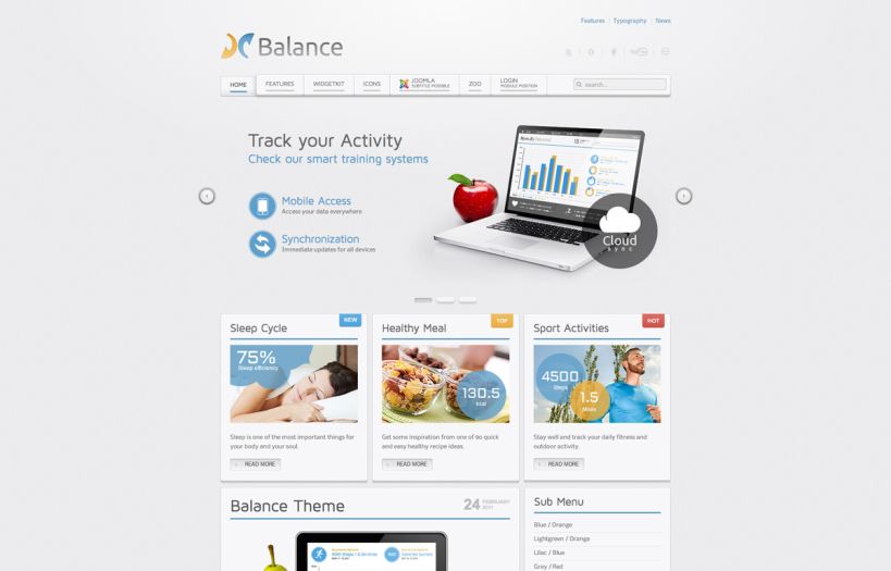 Balance WordPress Theme