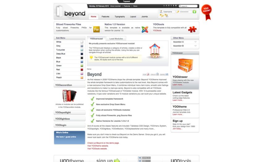 Beyond WordPress Theme