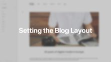 Blog Layout Documentation Video for Joomla