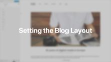 Blog Layout Documentation Video for WordPress