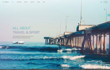 Finch Joomla Template California Style