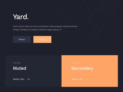 Yard Joomla Template Dark Orange Style