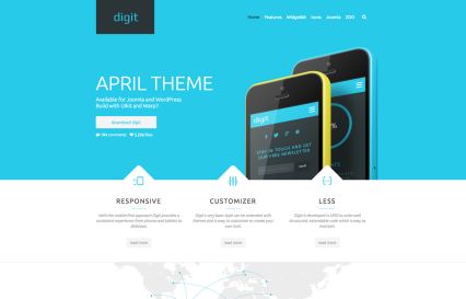 Digit WordPress Theme Default Style