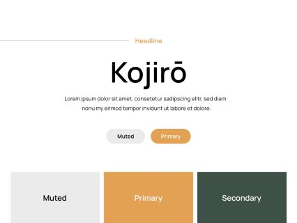 Kojiro Joomla Template Default Style