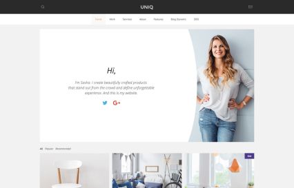 Uniq Joomla Template Default Style