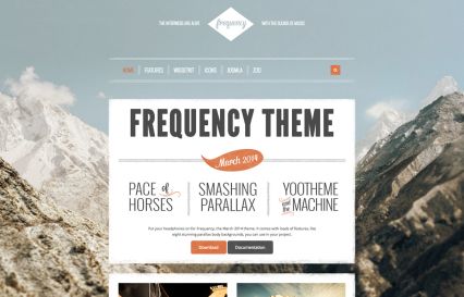 Frequency Joomla Template Default Style