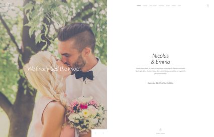 Nic & Em WordPress Theme Default Style