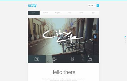 Unity Joomla Template Default Style