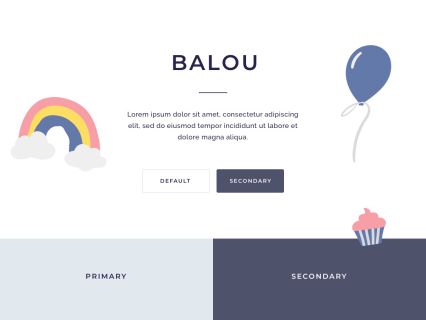 Balou Joomla Template Default Style