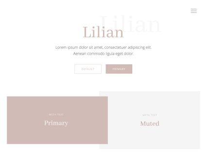 Lilian Joomla Template Default Style