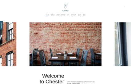 Chester Joomla Template Dove Style