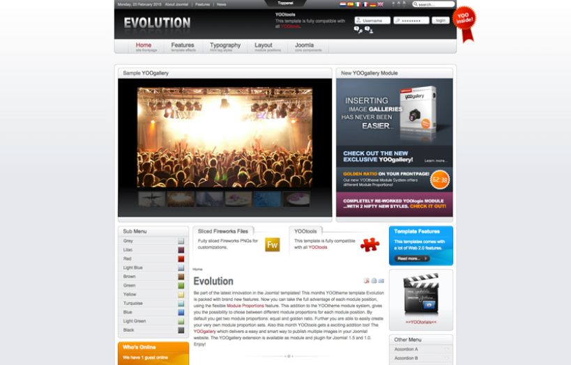 Evolution WordPress Theme