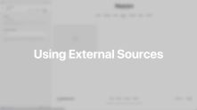 External Sources Documentation Video for WordPress