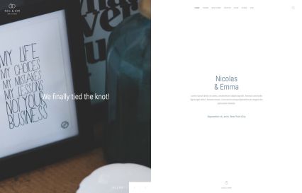 Nic & Em WordPress Theme Fashion Blogger Style