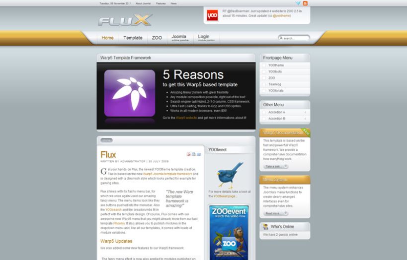 Flux WordPress Theme