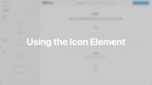 Icon Element Documentation Video for WordPress