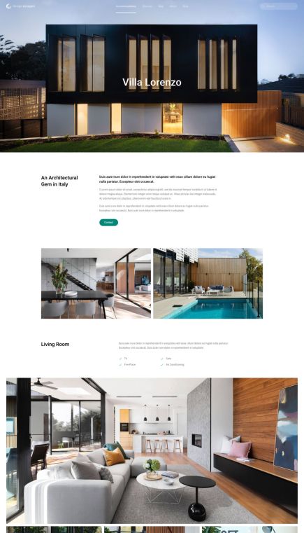 Design Escapes WordPress Theme Case Study Layout