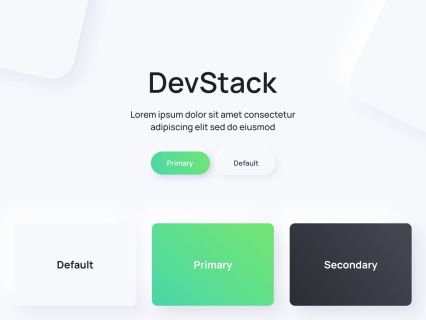 DevStack WordPress Theme Light Green Style