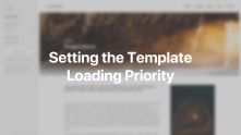 Loading Priority Documentation Video for Joomla