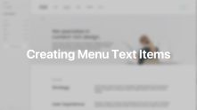 Menu Text Item Documentation Video for Joomla