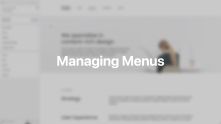 Menus Documentation Video for WordPress