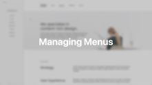 Menus Documentation Video for Joomla