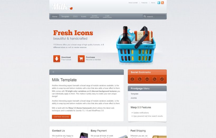 Milk WordPress Theme