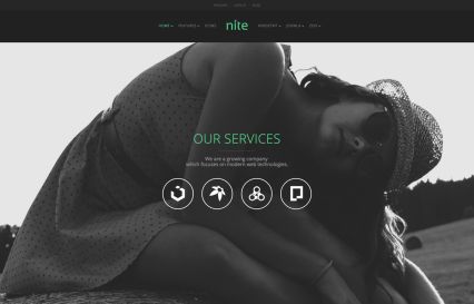 Nite Joomla Template Mint Style