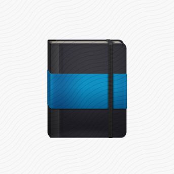 Moleskin Blue Icon