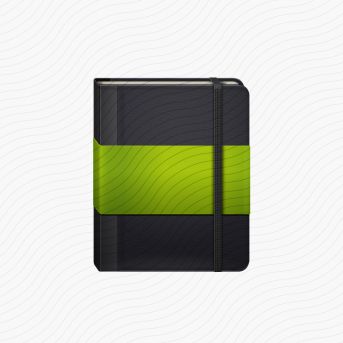 Moleskin Green Icon