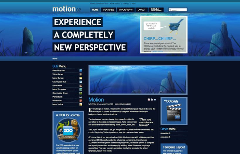 Motion WordPress Theme