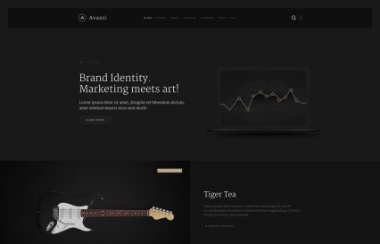 Avanti WordPress Theme Noble Style