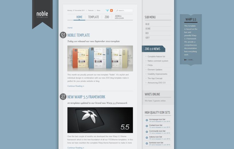 Noble WordPress Theme