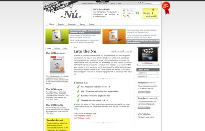 Nu WordPress Theme