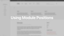 Module Positions Documentation Video for Joomla