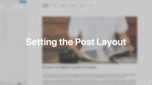 Post Layout Documentation Video for WordPress