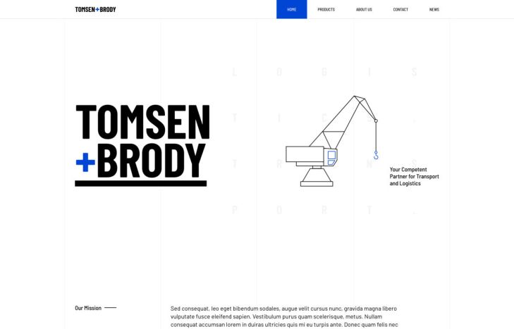 Tomsen Brody Joomla Template