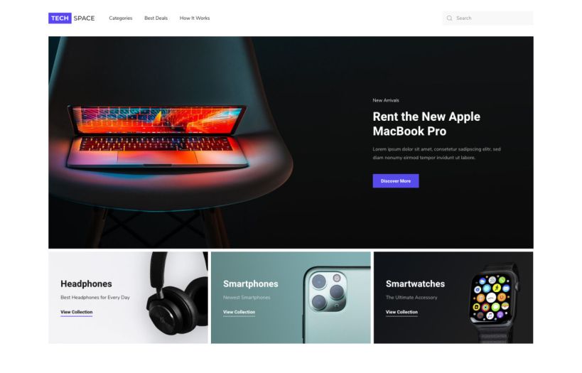 Tech Space WordPress Theme