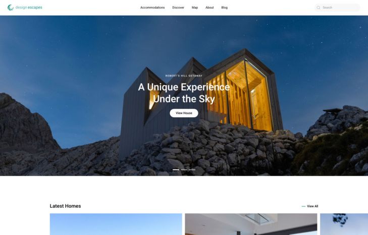 Design Escapes WordPress Theme