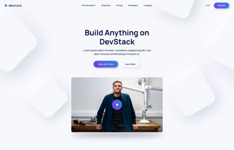 DevStack WordPress Theme