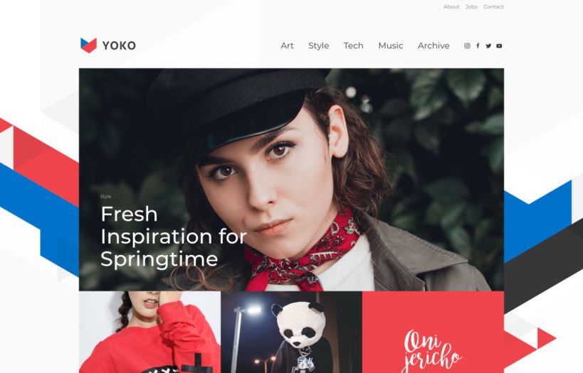 Yoko WordPress Theme