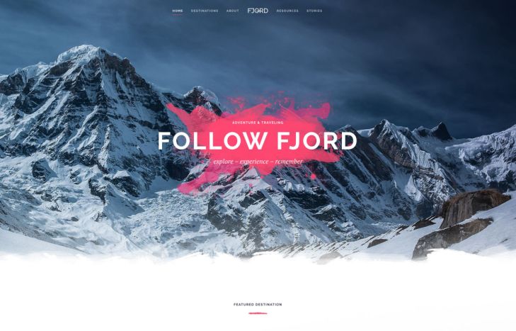 Fjord Joomla Template