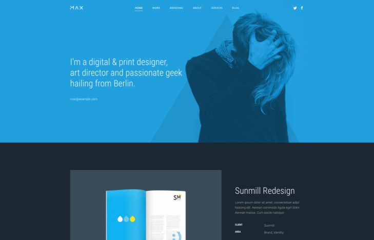 Max Joomla Template