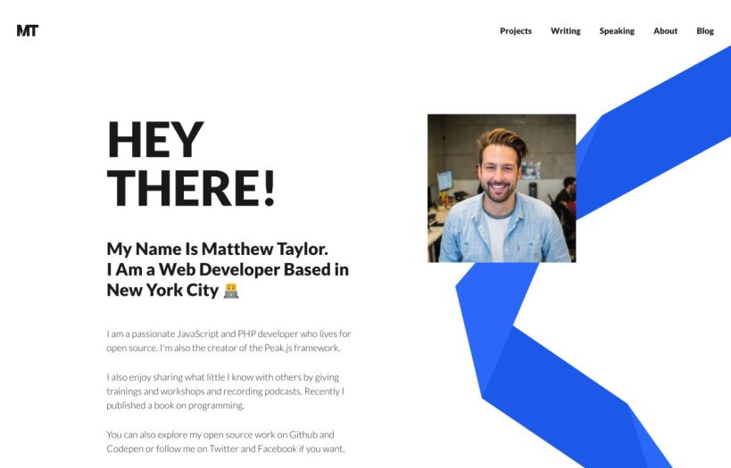 Matthew Taylor Joomla Template