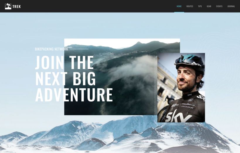 Trek WordPress Theme