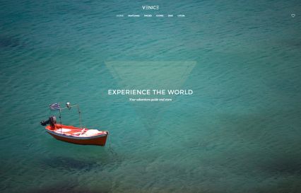 Venice Joomla Template Red Style