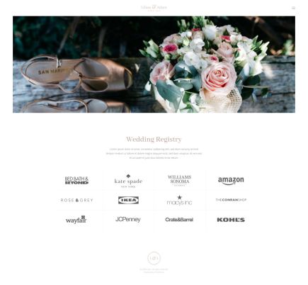 Lilian WordPress Theme Partners Layout