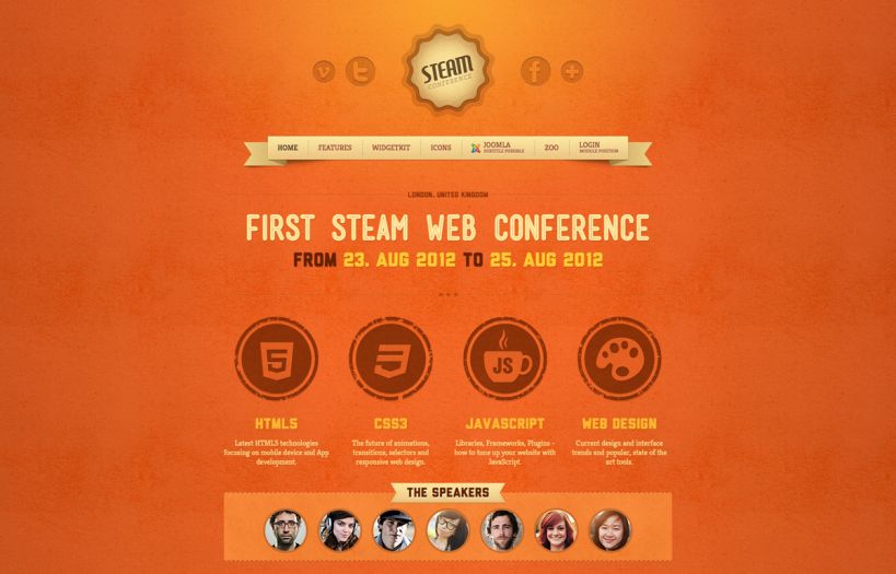 Steam WordPress Theme