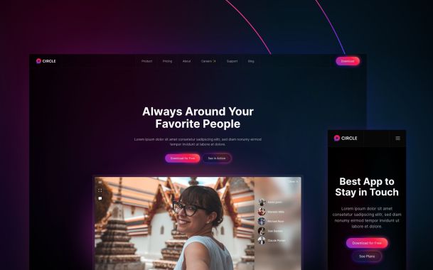 Circle – An App Theme Package for YOOtheme Pro
